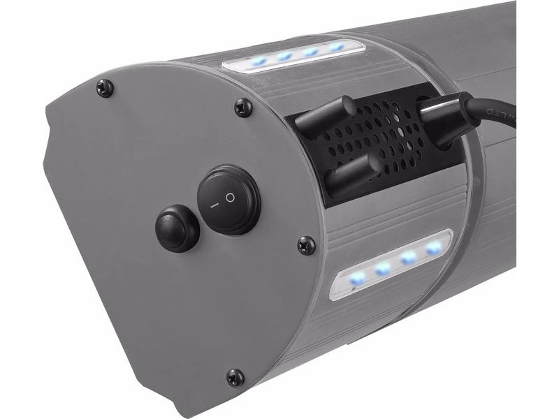 Eurom Heat And Beat Antraciet Elektrische Terrasverwarmer 6 Eurom Heat And Beat Antraciet Elektrische Terrasverwarmer - Afbeelding 4