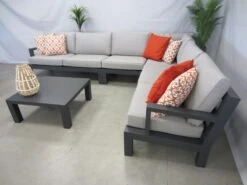 Te Velde Tuinmeubelen Lauren Aluminium Hoek-lounge Set 5 Delig -Tuin Hart Boutique 6 3 te velde tuinmeubelen lauren aluminium hoek lounge set 5 delig lauren5