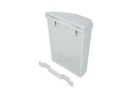 Bo-Camp Afvalbak Compact 6 Liter Grijs -Tuin Hart Boutique 62 2 bo camp afvalbak compact 6 liter grijs 5329980