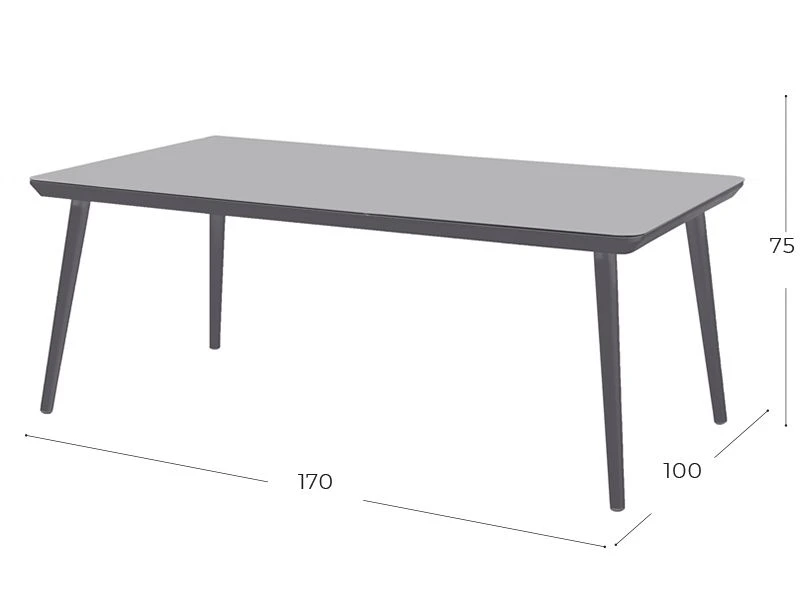 Hartman Sophie Studio Hpl Tuintafel 170 X 100 Xerix 4 Hartman Sophie Studio Hpl Tuintafel 170 X 100 Xerix - Afbeelding 2