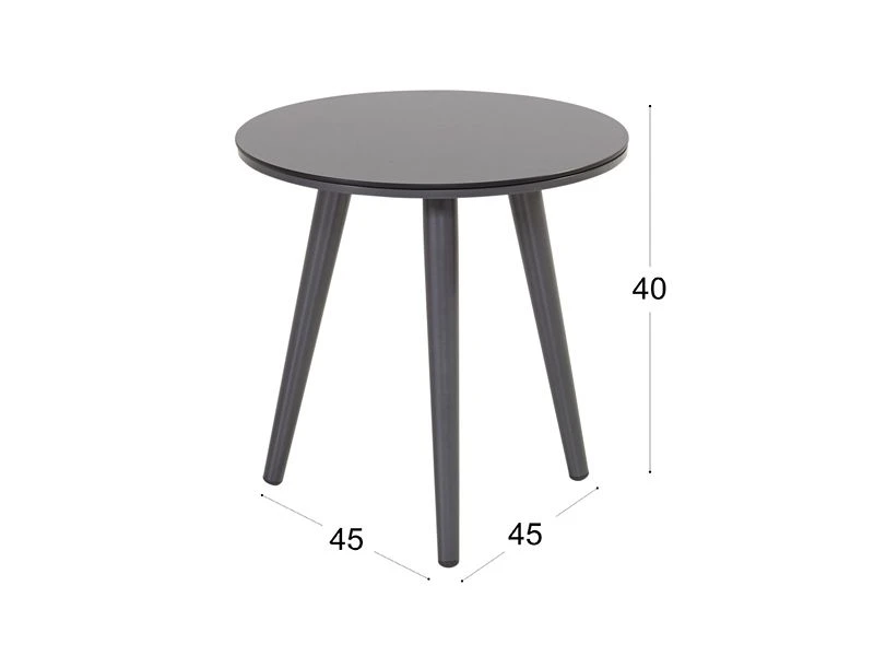 Hartman Sophie Studio Hpl Tuin- Bijzettafel Rond 45 Xerix 4 Hartman Sophie Studio Hpl Tuin- Bijzettafel Rond 45 Xerix - Afbeelding 2