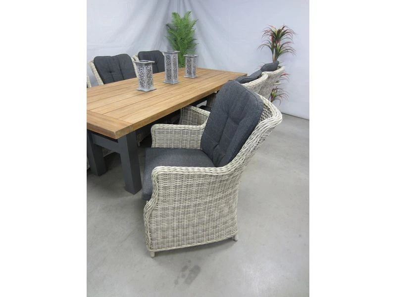 Te Velde Tuinmeubelen Anna Xl Tuinstoel Met Hartman Yasmani Teak Tuintafel 7 Te Velde Tuinmeubelen Anna Xl Tuinstoel Met Hartman Yasmani Teak Tuintafel - Afbeelding 5