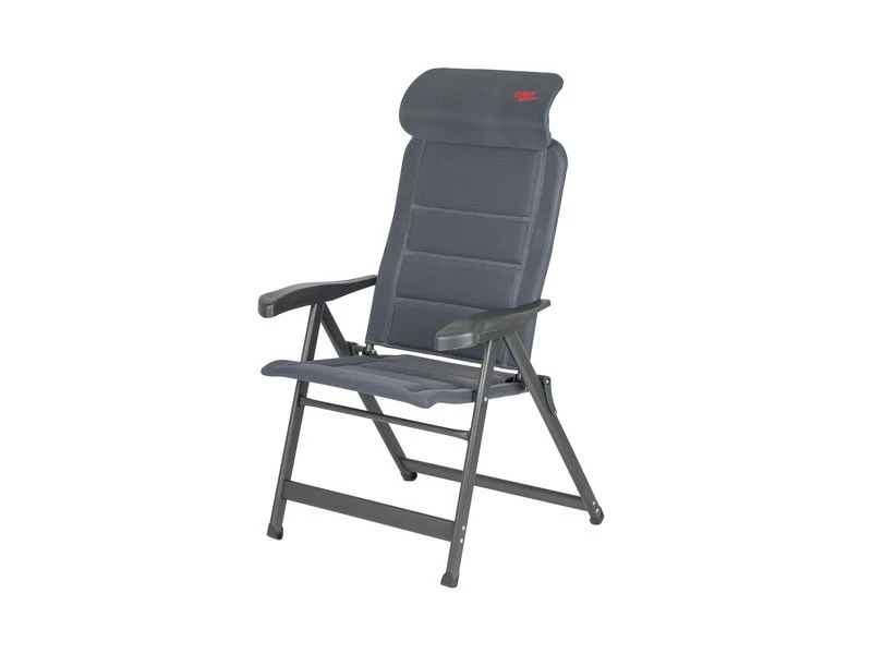 Crespo Kampeer Standen Stoel Ap-235 Air-deluxe Compact Grijs Kleur 86 4 Crespo Kampeer Standen Stoel Ap-235 Air-deluxe Compact Grijs Kleur 86 - Afbeelding 2