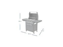 Campingaz Gasbarbecue Buitenkeuken 3 Series Premium S -Tuin Hart Boutique 98 4 campingaz gasbarbecue buitenkeuken 3 series premium s 2000037280