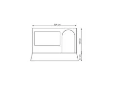 Eurotrail Canopy Room Bergen 360 -Tuin Hart Boutique eurotrail bergen canopy room caravanstore 360 etct0161 3
