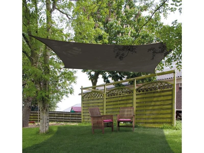 Eurotrail Schaduwdoek Vierkant 3,6 Meter 3 Eurotrail Schaduwdoek Vierkant 3,6 Meter