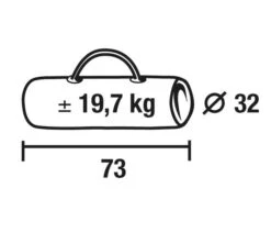 High Peak Porto 6 -Tuin Hart Boutique high peak koepeltent porto 6 verpakking 12240 3
