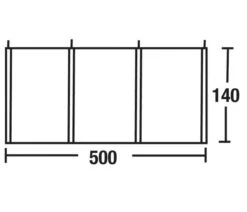 High Peak Windscherm Shirocco -Tuin Hart Boutique high peak windscherm shirocco afmeting 10012 1