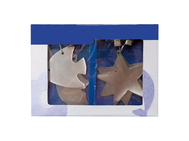 Lesli Tafelkleedgewichten RVS Giftbox 3 Lesli Tafelkleedgewichten RVS Giftbox