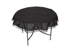 Lesli Tafelkleed Rond 160 Cm -Tuin Hart Boutique lesli tafelkleed rond 160 antraciet 46527