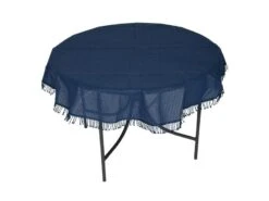 Lesli Tafelkleed Rond 160 Cm -Tuin Hart Boutique lesli tafelkleed rond 160 blauw 46525
