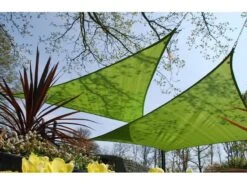 Nesling Coolfit Schaduwdoek Vierkant 5 X 5 X 5 X 5 Meter -Tuin Hart Boutique nesling coolfit schaduwdoek vierkant lime groen