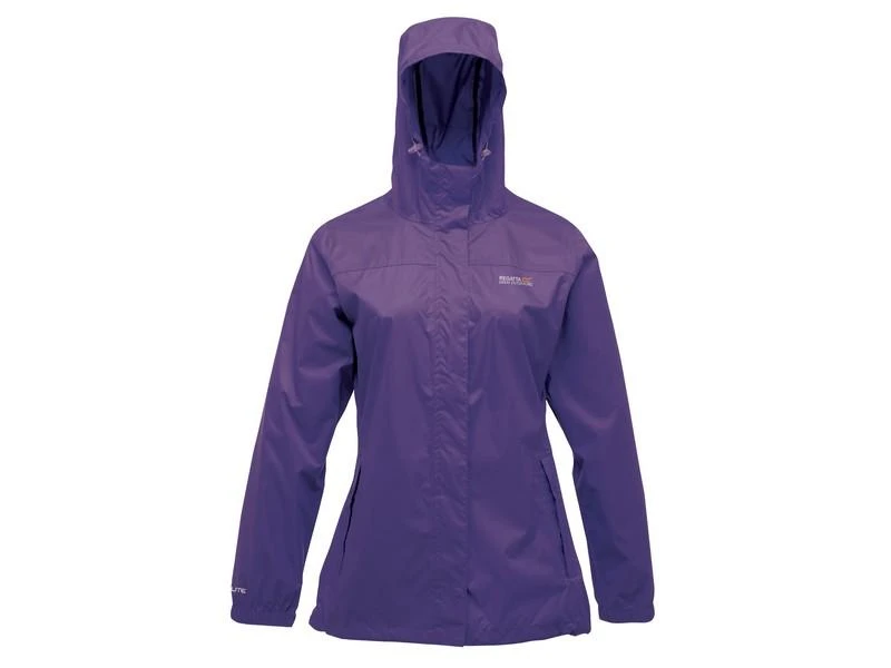 Regatta Dames Regenjack Pack It Jacket Purple Heart 3 Regatta Dames Regenjack Pack It Jacket Purple Heart