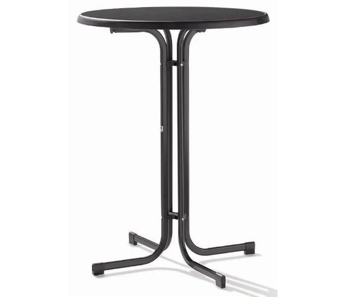 Sieger Sta-tafel Ø 70 Cm. D.grijs Leisteen Decor. 3 Sieger Sta-tafel Ø 70 Cm. D.grijs Leisteen Decor.