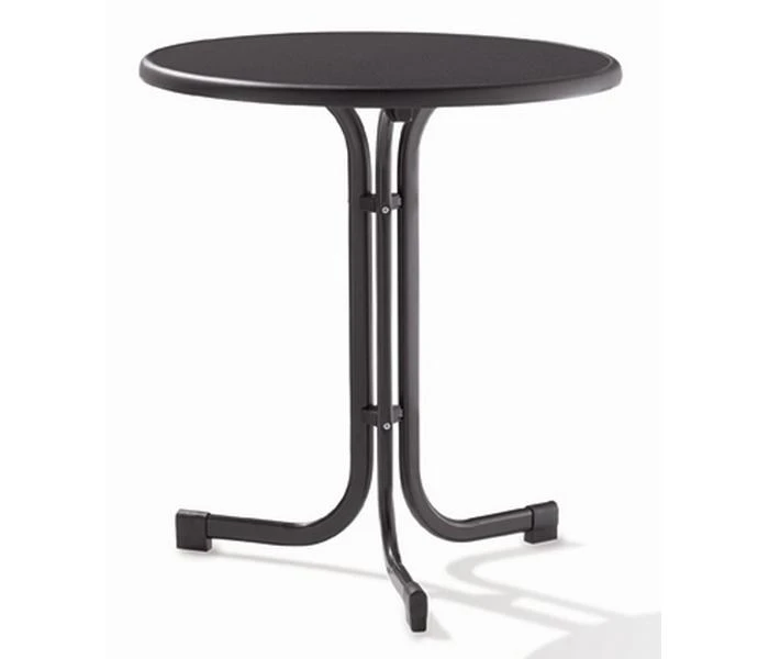 Sieger Tuin-tafel Ø 70 Cm D.grijs Leisteen Decor. 3 Sieger Tuin-tafel Ø 70 Cm D.grijs Leisteen Decor.