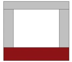 Te Velde Zijwand Voor Luifel 200 Cm 5 Kleuren -Tuin Hart Boutique tevelde caravan luifel zijwand 200 bordo9